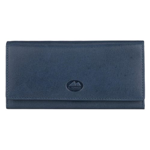 EL FORREST 946-35 RFID navy női bőr pénztárca 18.5 x 9 x 3.5 cm