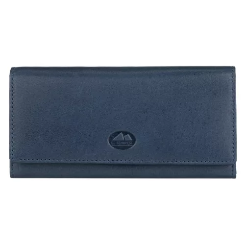 EL FORREST 946-35 RFID navy női bőr pénztárca 18.5 x 9 x 3.5 cm