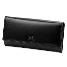   EL FORREST 946-67 RFID fekete női bőr pénztárca 18.5 x 9.5 x 3.5 cm