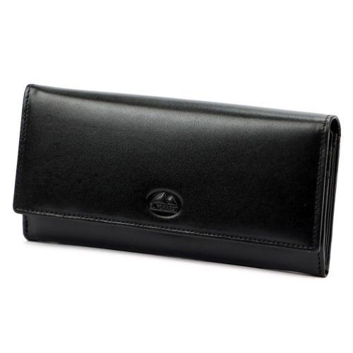 EL FORREST 946-67 RFID fekete női bőr pénztárca 18.5 x 9.5 x 3.5 cm