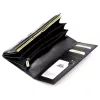 EL FORREST 946-67 RFID fekete női bőr pénztárca 18.5 x 9.5 x 3.5 cm