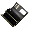EL FORREST 946-67 RFID fekete női bőr pénztárca 18.5 x 9.5 x 3.5 cm