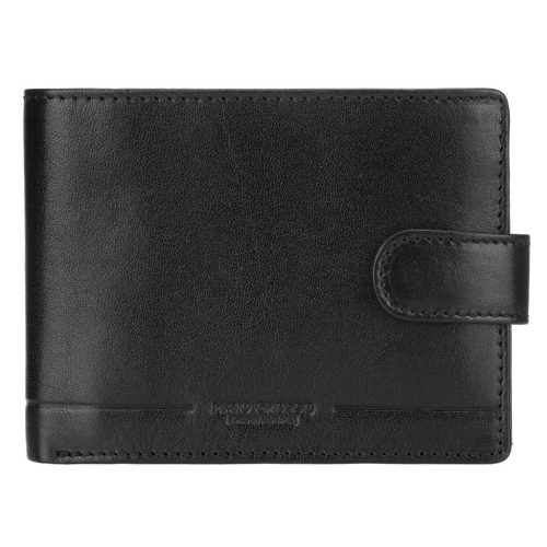 Mato Grosso 0892-60 RFID fekete női bőr pénztárca 12.5 x 9.5 x 3 cm