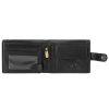 Mato Grosso 0892-60 RFID fekete női bőr pénztárca 12.5 x 9.5 x 3 cm