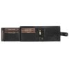 Mato Grosso 0892-60 RFID fekete női bőr pénztárca 12.5 x 9.5 x 3 cm