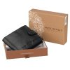 Mato Grosso 0892-60 RFID fekete női bőr pénztárca 12.5 x 9.5 x 3 cm