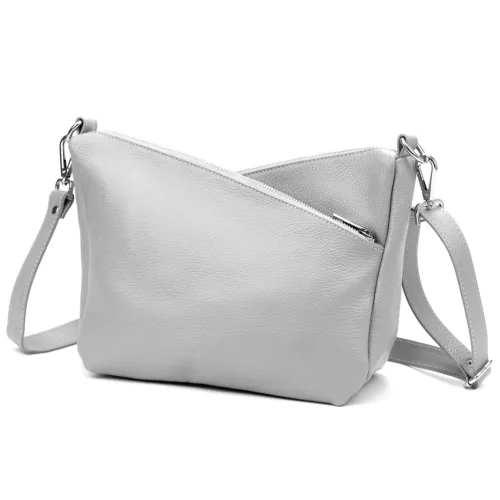 Luka 24-051 taupe női bőr válltáska 32 x 22 x 14 cm
