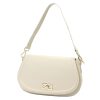 Luka 24-062 bézs női bőr válltáska 33 x 20 x 11 cm