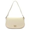 Luka 24-062 bézs női bőr válltáska 33 x 20 x 11 cm