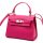 Luka 19-17 MN magenta női bőr kézitáska, válltáska 23 x 19 x 12.5 cm