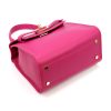Luka 19-17 MN magenta női bőr kézitáska, válltáska 23 x 19 x 12.5 cm