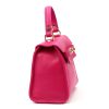 Luka 19-17 MN magenta női bőr kézitáska, válltáska 23 x 19 x 12.5 cm