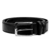 Pierre Cardin 3357 gg28 férfi fekete rostbőr öv 135 x 3.5 cm