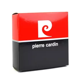 Pierre Cardin PARURE04 fekete férfi bőr öv 120 x 3,5 cm
