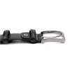 Pierre Cardin PARURE04 fekete férfi bőr öv 125 x 3,5 cm
