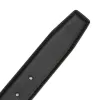 Pierre Cardin PARURE04 fekete férfi bőr öv 125 x 3,5 cm