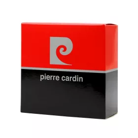 Pierre Cardin PARURE05 fekete férfi bőr öv 130 x 3,5 cm