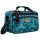 Rovicky R-TL15608 türkiz levél mintás Wizz Air, Ryanair kabintáska, utazótáska 40 x 25 x 20 cm