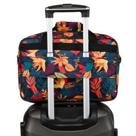   Rovicky R-TL15608 levél mintás Wizz Air, Ryanair kabintáska, utazótáska 40 x 25 x 20 cm
