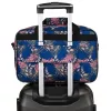Rovicky R-TL15608 kék-rózsaszín mintás Wizz Air, Ryanair kabintáska, utazótáska 40 x 25 x 20 cm