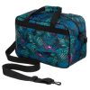 Rovicky R-TL15608 zöld-fekete mintás Wizz Air, Ryanair kabintáska,  utazótáska 40 x 25 x 20 cm