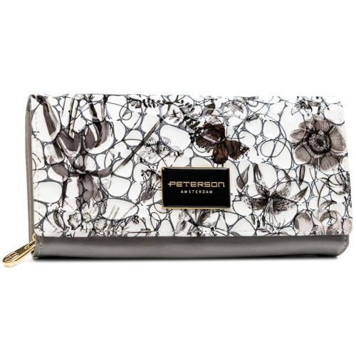 Peterson PTN PH20-LFL fekete női pénztárca 18.5 x 9.5 x 4 cm