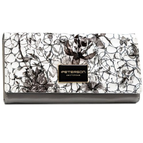 Peterson PTN PH22-LFL fekete női pénztárca 18.5 x 9.5 x 3.5 cm