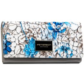   Peterson PTN PH22-LFL kék női pénztárca 18.5 x 9.5 x 3.5 cm