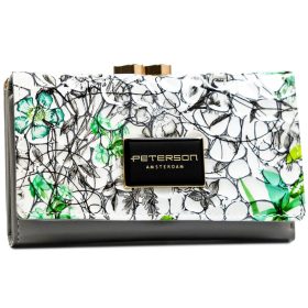   Peterson PTN PH23-LFL zöld női pénztárca 14 x 8.5 x 3.5 cm