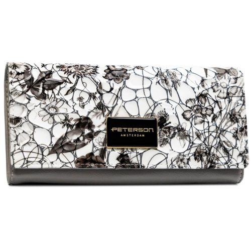Peterson PTN PH27-LFL fekete női pénztárca 18.5 x 9.5 x 3.5 cm