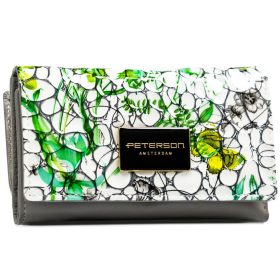 Peterson PTN PH29-LFL zöld női pénztárca 14 x 9 x 3.5 cm