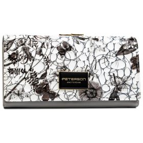   Peterson PTN PH24-FO-LFL fekete női pénztárca 18.5 x 9.5 x 4 cm