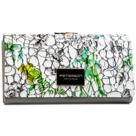   Peterson PTN PH24-FO-LFL zöld női pénztárca 18.5 x 9.5 x 4 cm
