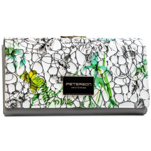 Peterson PTN PH24-FO-LFL zöld női pénztárca 18.5 x 9.5 x 4 cm