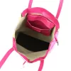 MiaMore 01-014 Z pink női bőr válltáska 40 x 38 x 13 cm