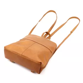 Voyager 517 konyak női bőr hátizsák 23 x 27 x 8 cm