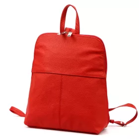   Voyager 517 DOLLARO piros női bőr hátizsák 23 x 27 x 8 cm