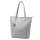 Gregorio 1748 szürke női bőr válltáska, shopper táska 37 x 35 x 14 cm