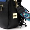 EGO ES0281PS 090025WL kék női bőr válltáska 32 x 24 x 9 cm 