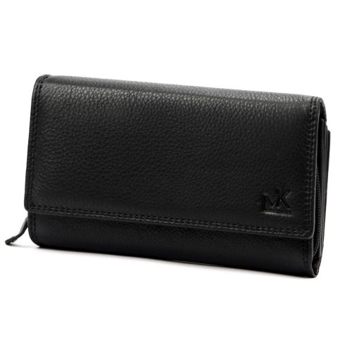Money Kepper 12137 RFID fekete női bőr pénztárca 17 x 10.5 x 4.5 cm