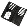 Money Kepper 12137 RFID fekete női bőr pénztárca 17 x 10.5 x 4.5 cm