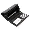 Money Kepper 12137 RFID fekete női bőr pénztárca 17 x 10.5 x 4.5 cm