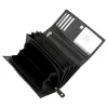 Money Kepper 12132 RFID fekete női bőr pénztárca 17 x 9.5 x 4 cm