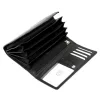 Money Kepper 12132 RFID fekete női bőr pénztárca 17 x 9.5 x 4 cm