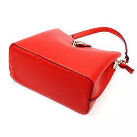 Luka 24-069 piros női bőr válltáska 27 x 21.5 x 13 cm