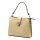 Luka 24-069 drapp női bőr válltáska 27 x 21.5 x 13 cm