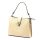 Luka 24-069 bézs női bőr válltáska 27 x 21.5 x 13 cm