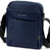 Pierre Cardin 1701 ALAN09 sötétkék férfi oldaltáska 20 x 24 x 9 cm 
