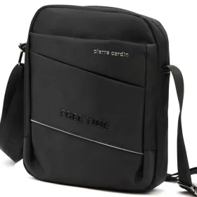   Pierre Cardin 1711 ALAN09 fekete férfi oldaltáska 20 x 24 x 9 cm