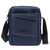 Pierre Cardin 1711 ALAN09 sötétkék férfi oldaltáska 20 x 24 x 9 cm 